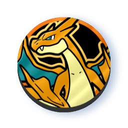 Mega Charizard Y (Pokémon Coin) Mega Charizard Y Coin