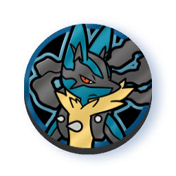 Mega Lucario (Pokémon Coin) Mega Lucario Coin