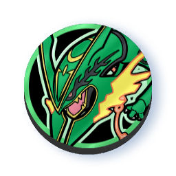 Mega Rayquaza Coin