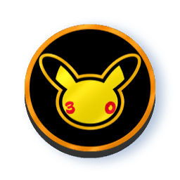 Pokemon 30th Celebration Design (Coin)