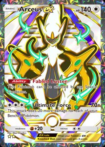 Arceus ex Card Preview