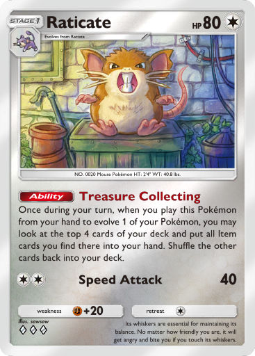 Deluxe Pack Mega - #351 Raticate
