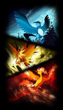 Zapdos Articuno and Moltres Display Boards