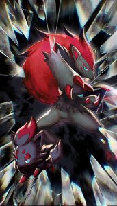 Zoroark & Zorua Display Boards - Pokémon TCG Pocket Zoroark & Zorua Display Boards