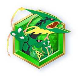 Mega Rayquaza Emblem Mega Rayquaza Emblem