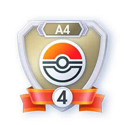 Season A4 Poke Ball Rank 4 (Emblems)