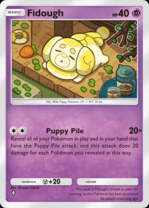 Fidough Card Preview - Pokémon TCG Pocket Fidough Card Preview