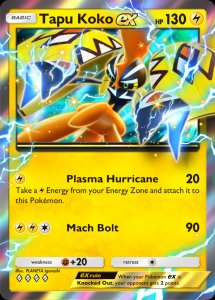 Tapu Koko ex Card Preview