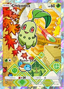 Chikorita Card Preview - Pokémon TCG Pocket Chikorita Card Preview