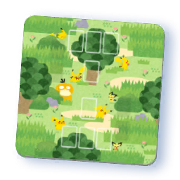 Pikachu Psyduck and Pichu (playmat)