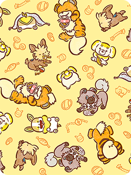 Yamper Growlithe Lillipup Rockruff and Fidough (Cover)