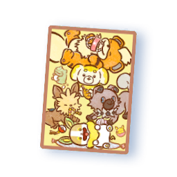 Yamper Growlithe Lillipup Rockruff and Fidough (Sleeves)