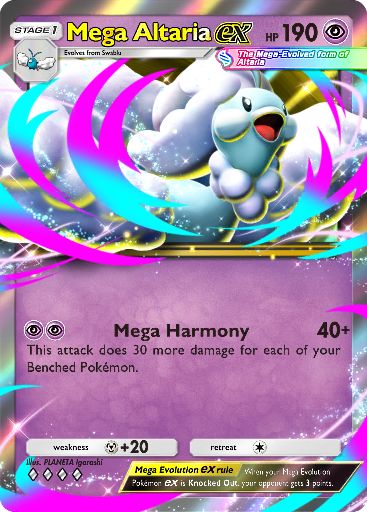 Mega Rising - #102 Mega Altaria ex
