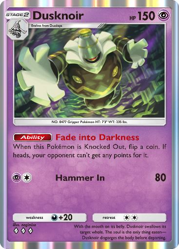 Mega Rising - #105  Dusknoir