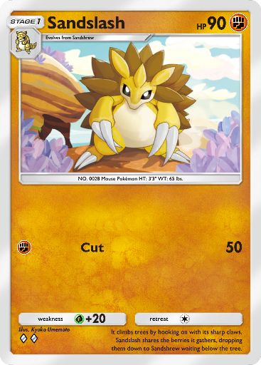 Mega Rising - #123  Sandslash