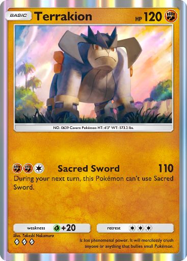 Mega Rising - #137  Terrakion