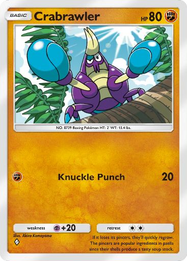 Mega Rising - #139  Crabrawler