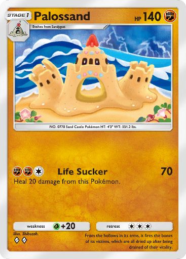 Mega Rising - #144  Palossand