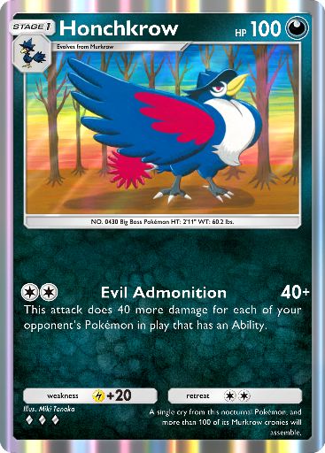 Mega Rising - #149  Honchkrow