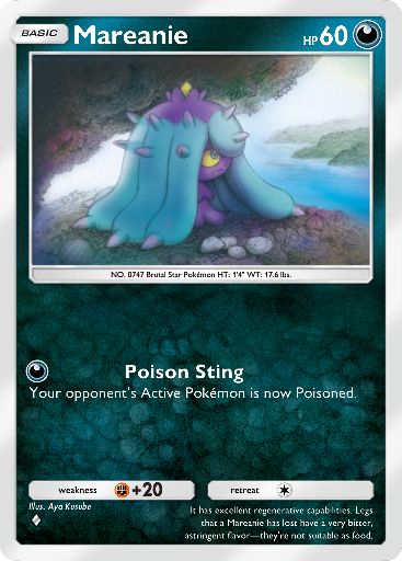 Mega Rising - #161  Mareanie