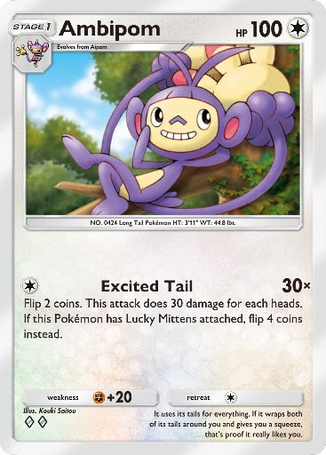 Mega Rising - #186  Ambipom