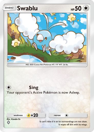 Mega Rising - #196  Swablu