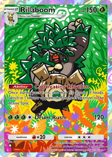 Mega Rising - #229  Rillaboom