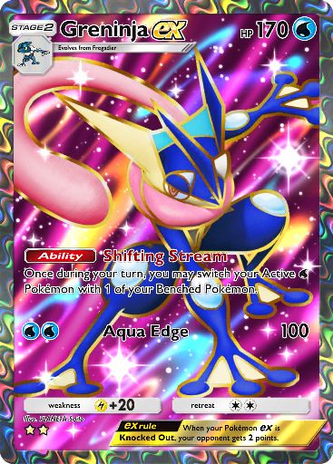 Mega Rising - #256  Greninja ex