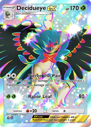 Mega Rising - #317  Decidueye ex