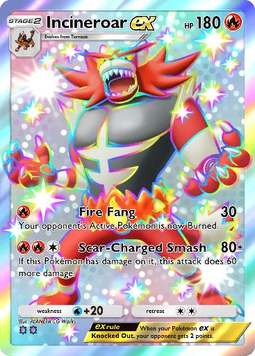 Mega Rising - #318  Incineroar ex