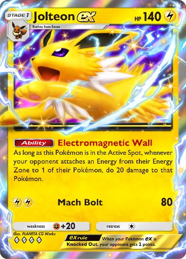 Mega Rising - #81  Jolteon ex