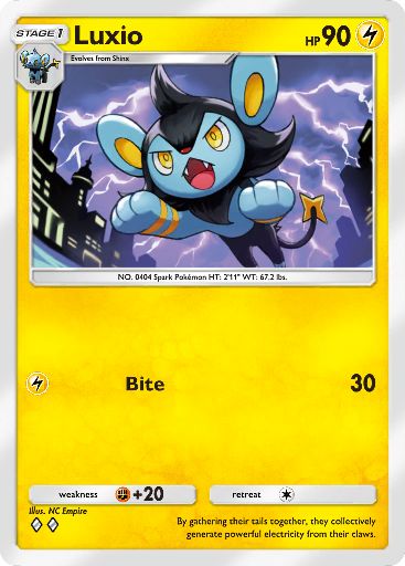 Mega Rising - #87  Luxio