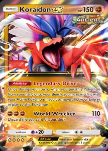 Koraidon ex Card Preview