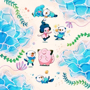 Oshawott (Playmats) Oshawott (Playmats)