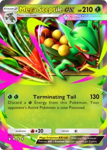 Mega Sceptile ex Card Preview