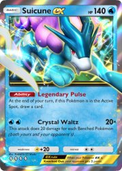 Suicune ex Card Preview