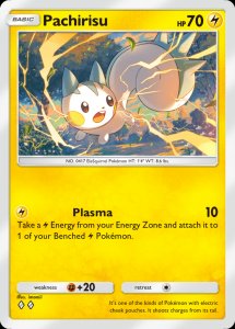 Pachirisu Card Preview - Pokémon TCG Pocket Pachirisu Card Preview
