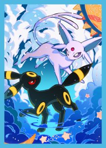 Espeon & Umbreon Sleeves