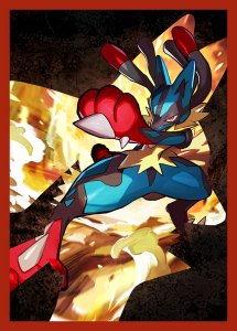 Mega Lucario Sleeves