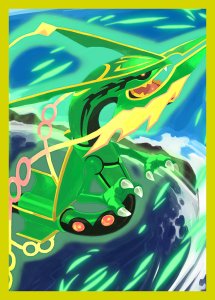 Mega Rayquaza Sleeves