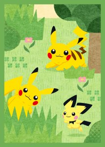 Pikachu and Pichu (Sleeves)