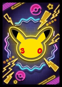 Pokemon 30th Celebration Design (Sleeves)
