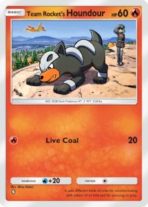 Team Rocket's Houndour Card Preview - Pokémon TCG Pocket Team Rocket's Houndour Card Preview