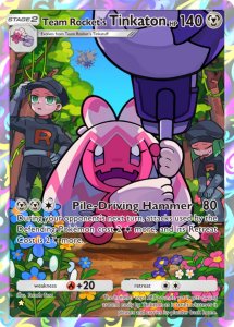 Team Rocket's Tinkaton Card Preview - Pokémon TCG Pocket Team Rocket's Tinkaton Card Preview