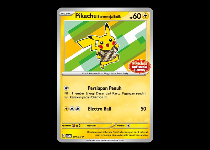 Pikachu Card