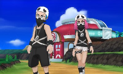 Location: Route 5. The next encounter with Team Skull is on Akala Island wi...