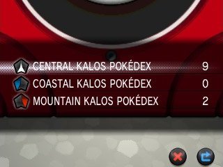 Pokemon Trainer's Kalos Region Pokedex