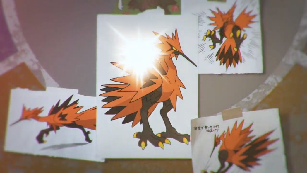 Galarian Form Zapdos Image